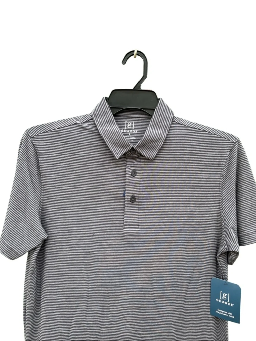 Short Sleeve Polo Shirt Lightweight 2-Pack Size S